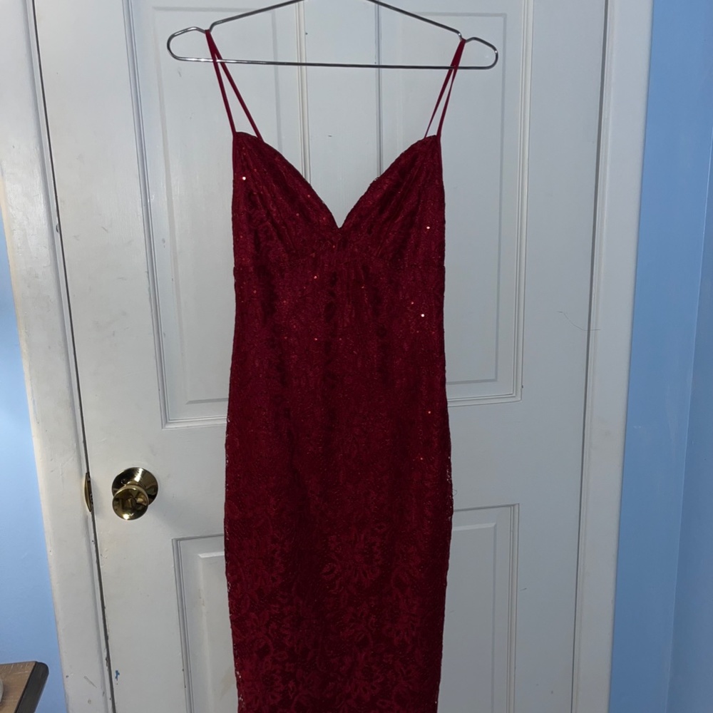 Red Sparkly Dress